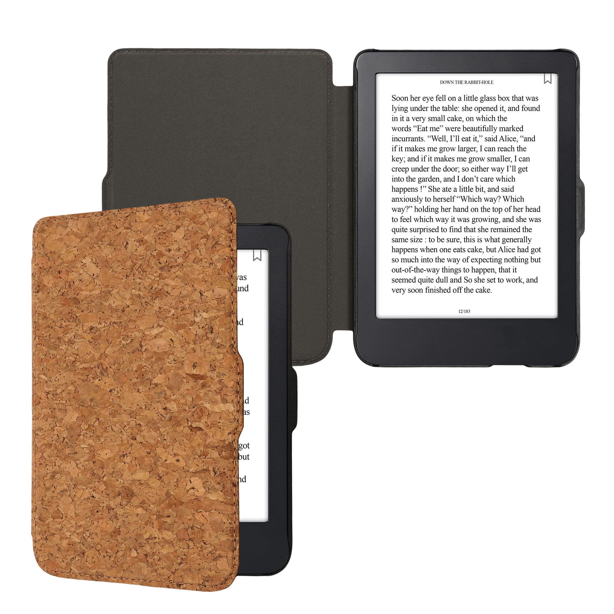 Amazon.com: kwmobile Cork Case Compatible with Kobo Clara 2E
